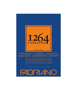Fabriano 1264 Marker Paper Marker Çizim Defteri Blok 70 gr. A4 100 yaprak