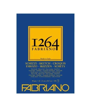 Fabriano 1264 Sketch Paper Eskiz Çizim Defteri 90 gr. A4 100 yaprak