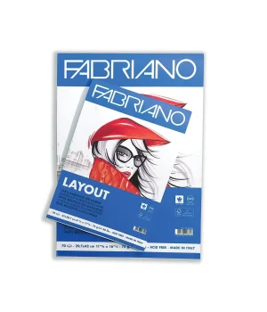 Fabriano Blocco Layout Marker Defteri Pad Blok 75 gr. A3 70 yaprak