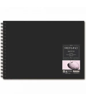 Fabriano Sketchbook Spiralli Sert Kapak Spiralli Eskiz Çizim Defteri 110 gr. A4 80 yaprak