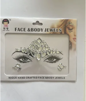 Face Gems Kristal Yüz Taşı Model 15