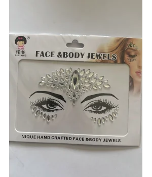 Face Gems Kristal Yüz Taşı Model 16