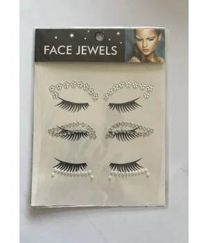 Face Gems Kristal Yüz Taşı Model 25