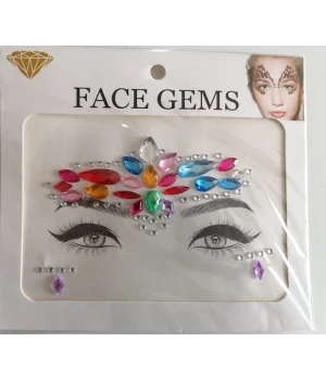 Face Gems Yüz Taşı Model 12
