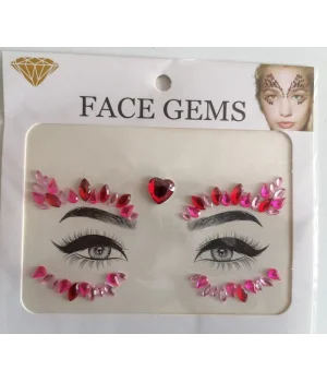 Face Gems Yüz Taşı Model 14