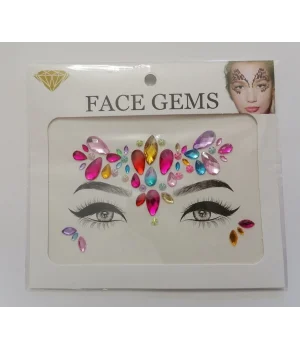 Face Gems Yüz Taşı Model1