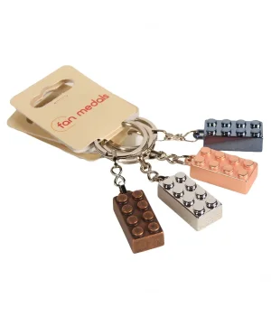 Fan Medals Metal Brick Anahtarlık
