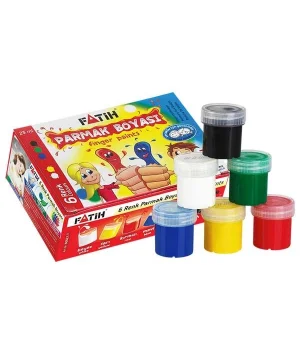 Fatih Parmak Boyası 6 Renk x 25 ml.