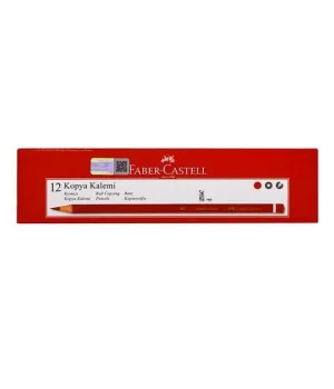 FC Başlık Kopya Kalemi Kırmızı 12Li Kutu