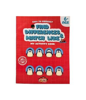Find Differences Matc Like My Activity Book