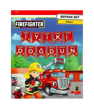 Firefighters İyi ki Doğdun Banner