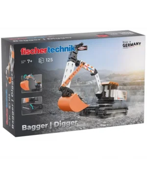 Fischertechnik Kazıcı İş Aracı Yapım Oyuncağı 125 Parça