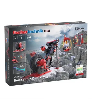 Fischertechnik Teleferik Yapım Oyuncağı 369 Parça