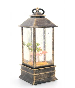 Flamingo Kar Küresi Işıklı 020-296