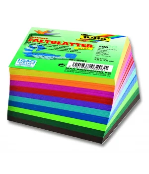 Folia Origami Kağıdı 7.5x7.5 cm. 10 Renk 500 Adet