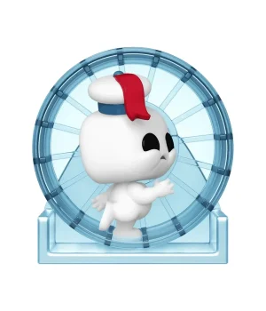 Funko POP Deluxe Ghostbusters - Mini Puft in Hamster Wheel