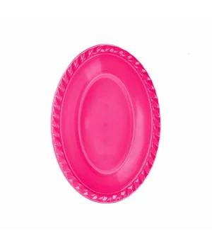 Fuşya Plastik Oval Kase