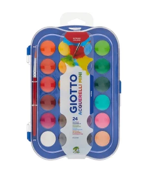 Giotto Sulu Boya 24 Renk 23 mm. Çap