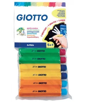 Giotto Tebeşir Tutacağı 5+1 Askılı Paket