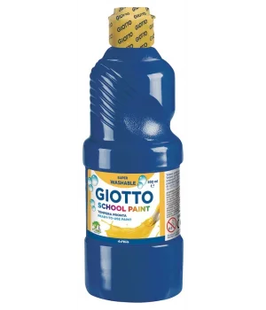 Giotto Tempera Guaj Boya 500 ml. KOYU MAVİ