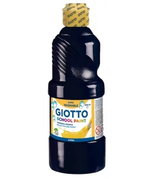 Giotto Tempera Guaj Boya 500 ml. SİYAH
