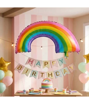 Gökkuşağı Folyo Balon
