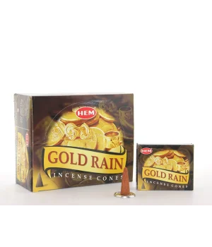 Gold Rain Aromalı Konik Tütsü