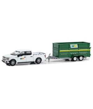 Greenlight 1:64 2018 Ford F-150 XLT with Double-Axle Dump