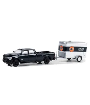 Greenlight 1/64 2023 Ram 2500 With Small Cargo Trailer