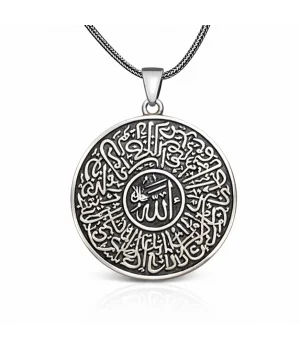 Gümüş Asr Suresi Erkek Kolye