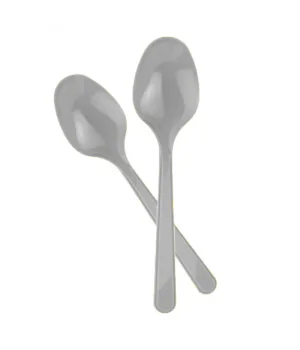 Gümüş Plastik Kaşık