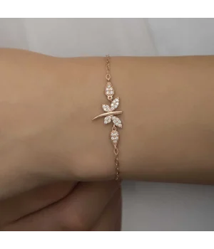 ​Gümüş Rose Yusufçuk Kadın Bileklik