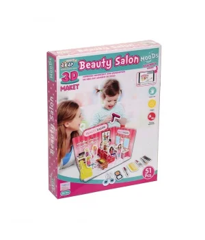 Güzellik Salonu Maket 3 Boyutlu Puzzle