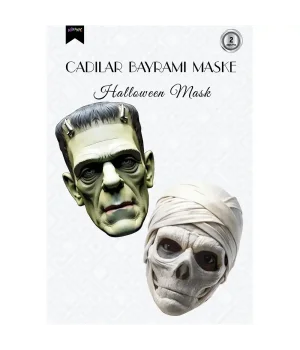 Halloween Maske Seti 2li - No:3