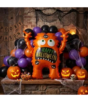 Halloween Monster Grabo Folyo Balon 40