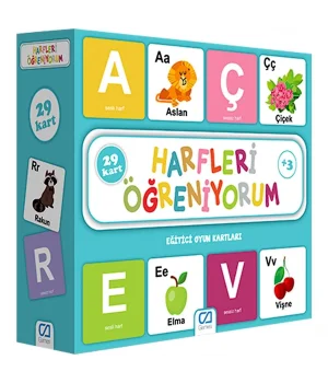 Harfleri Öğreniyorum Eğitici Set