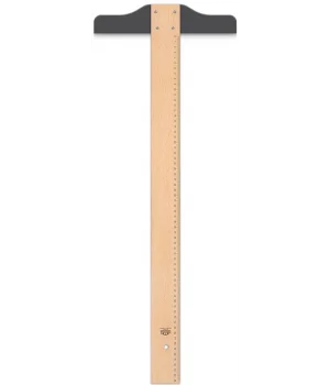 Hatas Tekniker Ahşap Tahta T Cetveli 65 cm.
