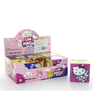 Hello Kitty Baskılı Zeka Küpü - Karakter Tasarımlı Küp Oyuncak Alk4011