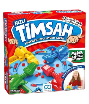 Hızlı Timsah Misket Kapmaca Oyunu