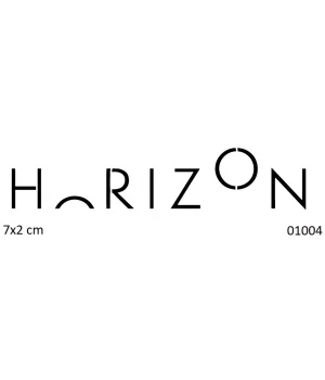 Horizon Ufuk Geçici Dövme Şablonu