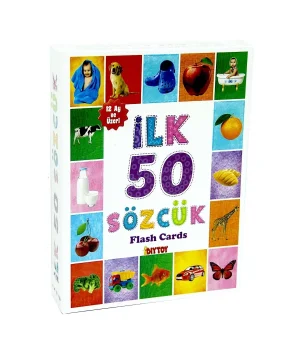 İlk 50 Sözcük Eğitici Flash Kart Oyunu