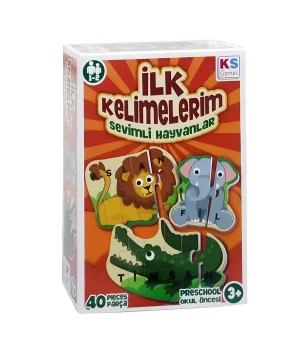 İlk Kelimelerim Sevimli Hayvanlar