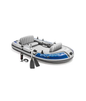Intex 68324 Excursion 4 Kişilik Şişme Bot Set 315x165x43 Cm