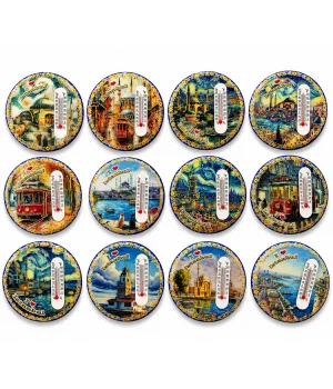 İstanbul Temalı Buzdolapı Süsü Magnet Alk5405