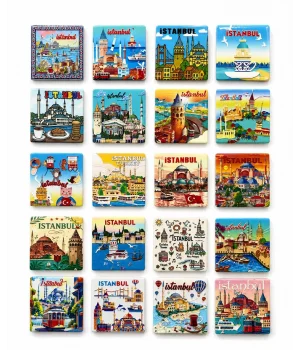 İstanbul Temalı Buzdolapı Süsü Magnet Alk5817