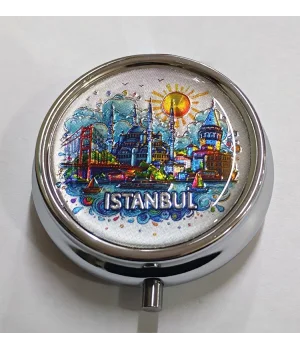 İstanbul Temalı İlaç Kutusu Alk4376