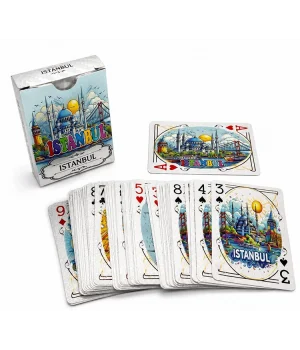 İstanbul Temalı İskambil Oyun Kartı Alk5659