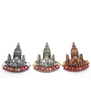 İstanbul Temalı Metal Magnet Alk3332