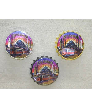 İstanbul Temalı Metal Magnet Alk4340