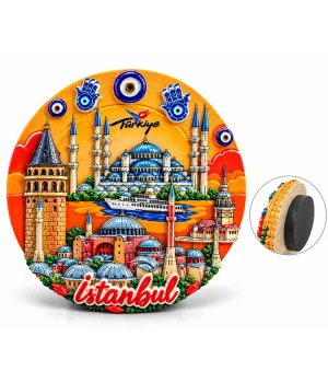 İstanbul Temalı Polyester Magnet Alk5861